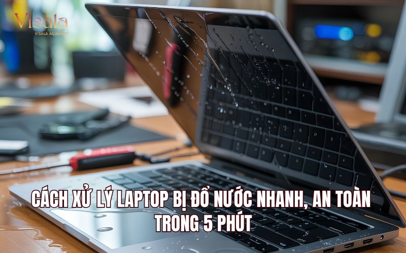 Cách Xử Lý Laptop Bị Đổ Nước Nhanh, An Toàn Trong 5 Phút