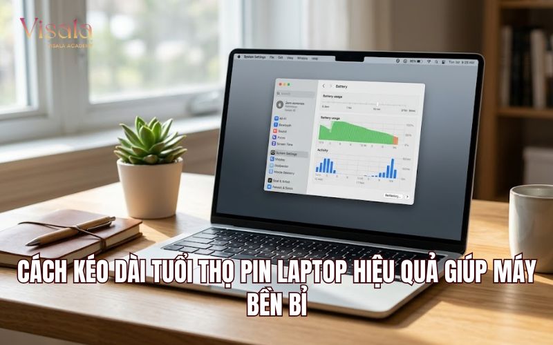 Cách Kéo Dài Tuổi Thọ Pin Laptop Hiệu Quả Giúp Máy Bền Bỉ